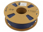 Filament: PLA-MATT | 1.75mm | navy blue | 190&divide;220&deg;C | 1kg