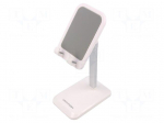 Stand | 4&divide;12.9" | white | smartphone,tablet