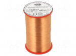 Coil wire | single coated enamelled | 0.08mm | 0.5kg | -65&divide;155&deg;C
