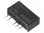 Converter: DC/DC | 1W | Uin: 10.8&divide;13.2VDC | Uout: 12VDC | Uout2: -12VDC