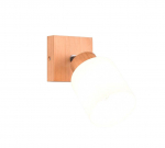 Trio Assam spotlight 1-pc E14 wood/white gaismeklis R81111030 4017807539769