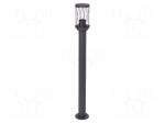 Garden luminaire | KERTA | IP44 | E27 | Sockets: 1 | 220&divide;240VAC | 12W