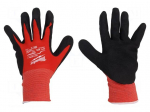 Protective gloves | Size: 11,XXL | black/red