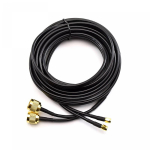 OEM N Male / SMA Male 10m Twin Gold Koaksiaalkaabel CC-NM-SM-10-D-G