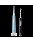 Oral-B | Electric Toothbrush | Pro Series 1 Duo | Rechargeable | For adults | Number of brush heads included 2 | Number of teeth brushing modes 3 | Blue/Black