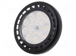 LED lamp | neutral white | G53 | 12VDC | 1250lm | 12.5W | 40&deg; | 4000K