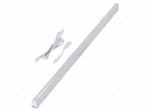 LED lamp | for indoor use | IP20 | white | 838x22.8x36mm