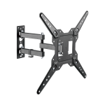 TV ja kodukino // Kinnitused ja alused // Uchwyt do ściany Kruger&Matz do LED TV 23-55 cali  czarny (regulacja w pionie i w poziomie)