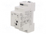 Automation module: timer | 0,1s&divide;10days | SPDT | 250VAC/16A | PCM | IP20