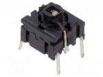 Microswitch TACT | SPST-NO | Pos: 2 | 0.05A/24VDC | THT | LED | red | 3.5N