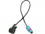 Auto- ja mootorrattatooted, elektroonika, navigatsioon, CB raadio // ISO-&uuml;hendused ja kaablid autoraadiole // 0426# Samochodowy adapter antenowyvwgolf5-iso +kabel