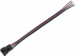 LED valgustus // Valgustid uutest tarnetest // 6291# Konektor do taśm led złącze gniazdo rgb z przewodem