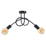 Uued tooted // MALAGA lampa wisząca, moc max. 2x60W, E27, czarna