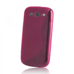 Back panel cover LG  D855 Optimus G3 TPU S Pink