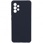 Back panel cover Evelatus Samsung Galaxy A32 Premium Soft Touch Silicone Case Blue