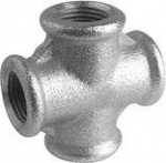 Galv.Cast Iron Cross 1/2''