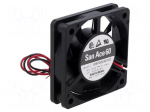 Fan: DC | axial | 24VDC | 60x60x15mm | 28.8m3/h | 36dBA | ball | 5000rpm