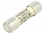 Fuse: fuse | 6A | 1kVDC | gPV | ceramic,cylindrical | 10.3x38mm