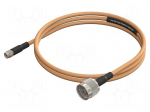 Test lead | SMA male,plug type N male | Len: 0.6m | brown-beige