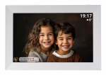 Denver PFF-1012 digital photo frame White 25.6 cm (10.1") Touchscreen Wi-Fi