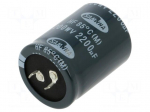 Capacitor: electrolytic | SNAP-IN | 2200uF | 200VDC | &Oslash;35x45mm | &plusmn;20%