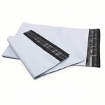 Plēves aploksne, 450mm x 600mm, 60mk, balta, 100 gab.