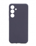 Back panel cover Evelatus Samsung Galaxy A55 Premium Soft Touch Silicone Case Midnight Blue