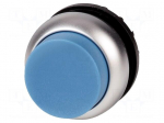 Switch: push-button | 22mm | Stabl.pos: 2 | blue | none | IP67 | prominent