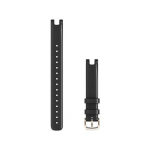 Strap Garmin  Lily Leather Watch Strap 14 mm (L) Black