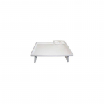 Bedside table for meals with handles