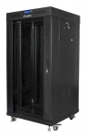 Lanberg FF01-6622-12BL rack cabinet 22U Freestanding rack Black