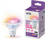 WiZ Connected 50W GU10 gudrā LED spuldze  GLASS 2200-6500K RGB 929003772322 8720169076761