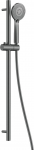 3-function shower set with rail