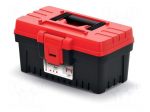 Chest | tool case | black-red | polymer | EVO | 296x177x155mm | 10kg