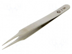 Tweezers | 120mm | for precision works | Blades: narrowed