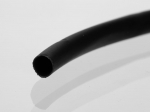 Shrinkable tube 4.5 mm - black - 50 pcs