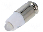 LED lamp | white | 28VDC | 28VAC | No.of diodes: 1