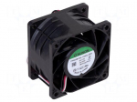Fan: DC | axial | 12VDC | 60x60x38mm | 127.8m3/h | 73.1dBA | ball | 24AWG