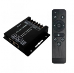 RGB LED strip controller with remote control 12V-24V 8A