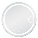 LED mirror with heating function SOLAR, &Oslash; 80 cm, 2700-6500K, 52W, 3025Lm, IP44