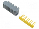 Case | push-in | ways: 20 | polyamide 66 | grey | Kit: holder | MINIVAL