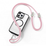 Ring Holder Dux Ducis  DUX DUCIS Plaz - cross-body phone strap - light pink