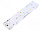 LED strip | W: 49.5mm | L: 223mm | No.of diodes: 16 | CRImin: 80 | 4710lm