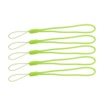 5pcs Universal Hand Wrist Strap Rope Cord Holder Lanyard for Cell Phone Camera 18cm Green Neon