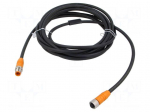 Cable: for sensors/automation | M12 | PIN: 8 | 5m | plug | 30VDC | 30VAC