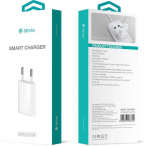 Adapter Devia Universal Smart Charger （EU,10.5W) Black