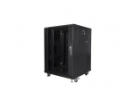 Lanberg FF01-6615-12B rack cabinet 15U Freestanding rack Black
