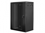Lanberg WF01-6418-10B rack cabinet 18U Wall mounted rack Black