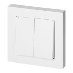 Uued tooted // Łącznik p/t świecznikowy z podświeleniem Malta, 10A, 250V, WP-2M/S, biały