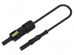 Test adapter | 40A | Len: 1m | black | photovoltaics